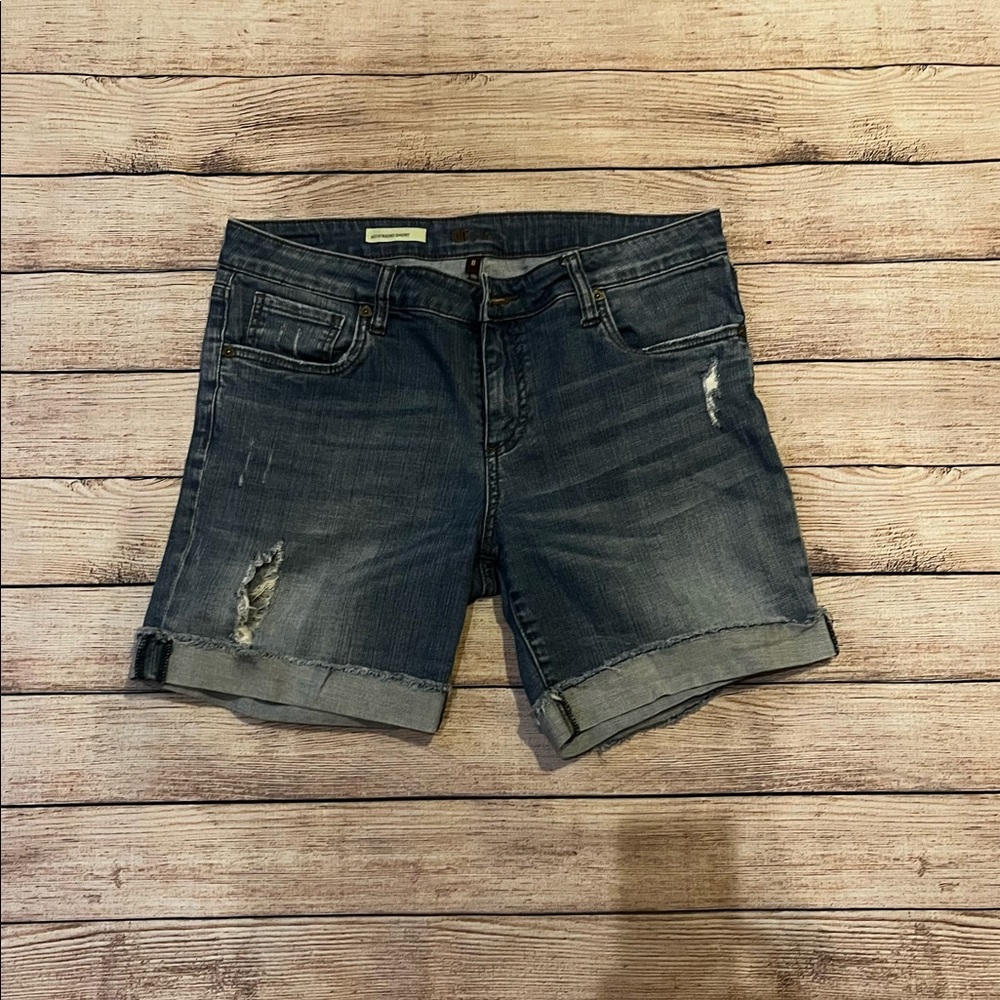 COPY - Kut From The Kloth Distressed Boyfriend Shorts Size 8